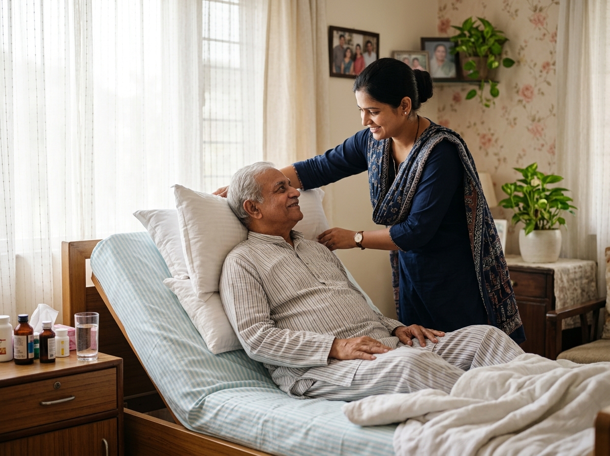 Dedicated bedside patient care at home